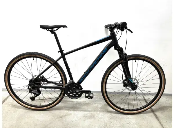 Rock Machine CrossRide 700 trekking bike black/petrol SAMPLE