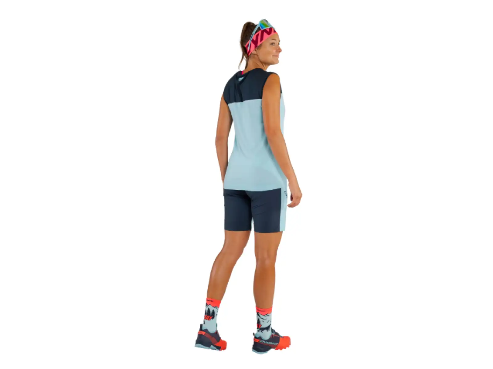 Dynafit Traverse S-Tech women's sleeveless shirt Marine Blue/Blueberry