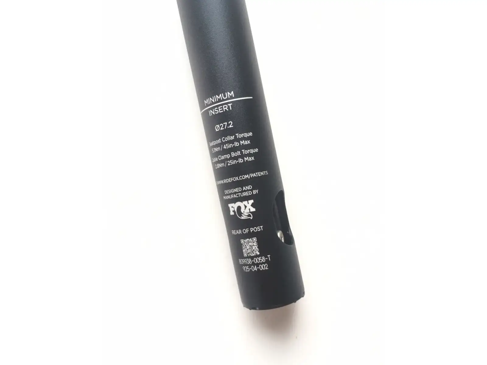 Easton EA90 AX 50 mm telescopic seatpost 27.2x350 mm black