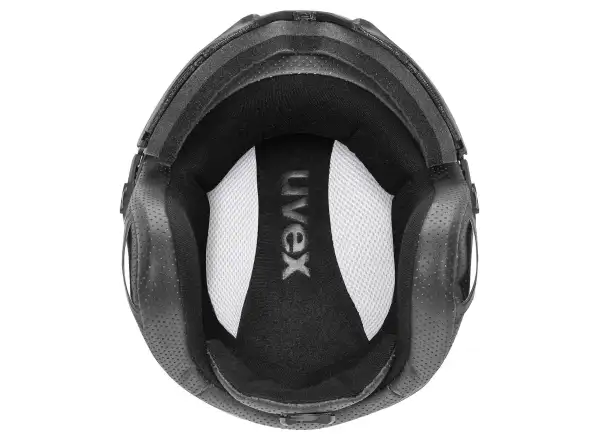Uvex Instinct Visor ski helmet white/black matt