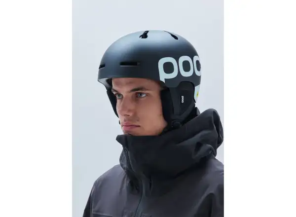 POC Auric Cut BC MIPS ski helmet Uranium Black Matt