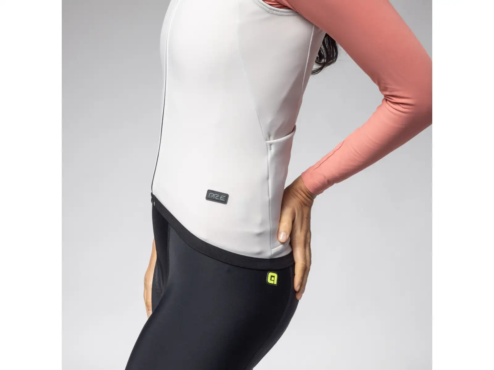 Alé PR-E Thermo 2.0 women's cycling vest Stucco