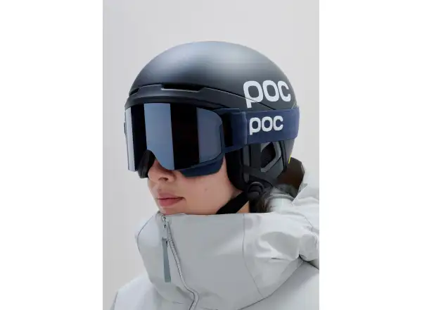 POC Nexal Mid ski goggles Apatite Navy/Partly Sunny Navy Blue