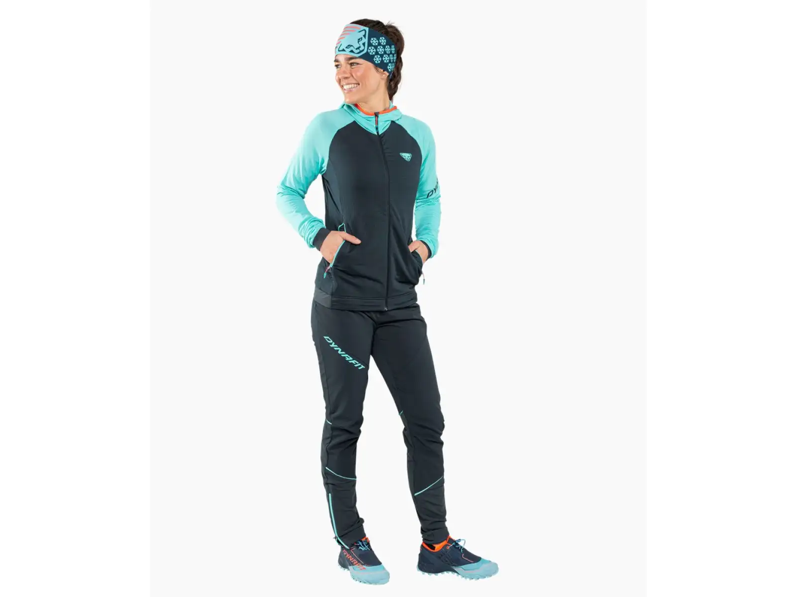 Dynafit Speed Polartec Hooded women's jacket Marine Blue