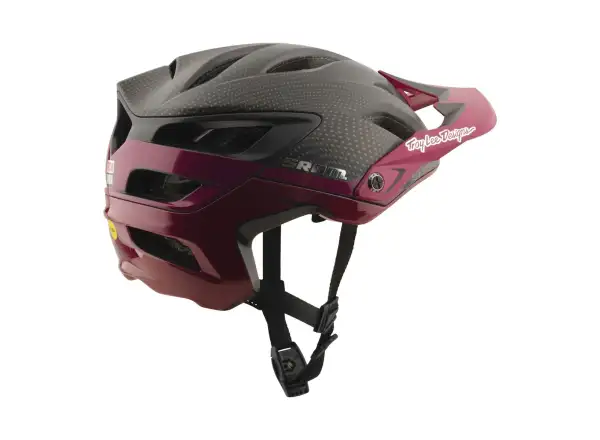 Troy Lee Designs x SRAM A3 helmet Radioscape Black/Berry