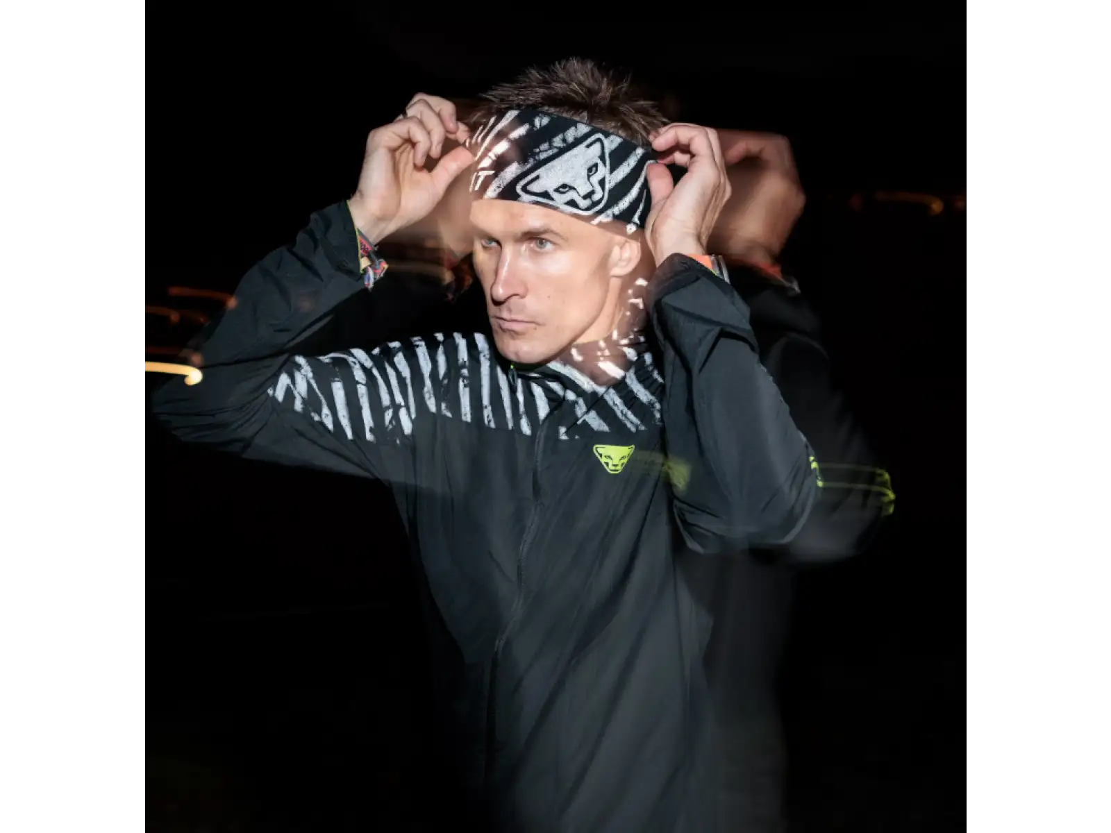 Dynafit Trail Reflective headband Black Out