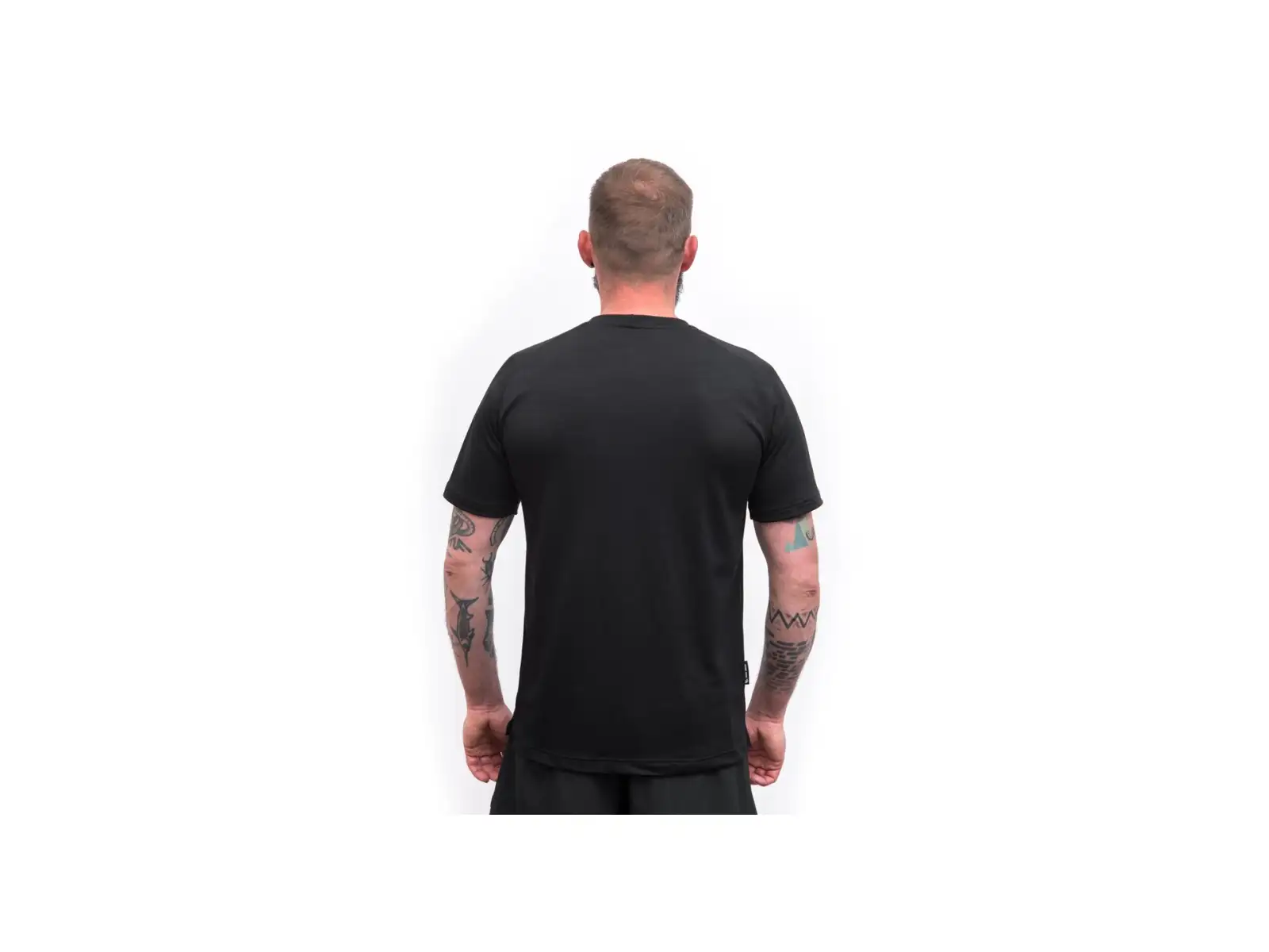 Sensor Merino Blend Elements men's T-shirt short sleeve black