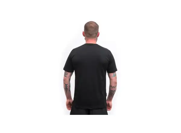 Sensor Merino Blend Elements men's T-shirt short sleeve black