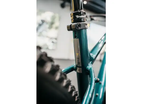 Nukeproof Tracker Pro 290 Cues 1x11 mountain bike Petrol Green/Chrome