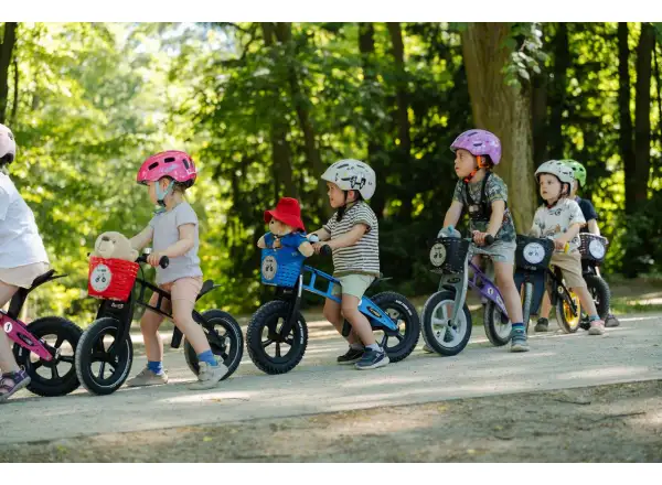 First Bike FAT kids balance bike Violet