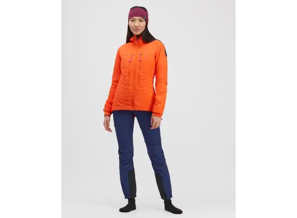 Silvini Lupa women's ski touring sweatshirt Orange/Pink