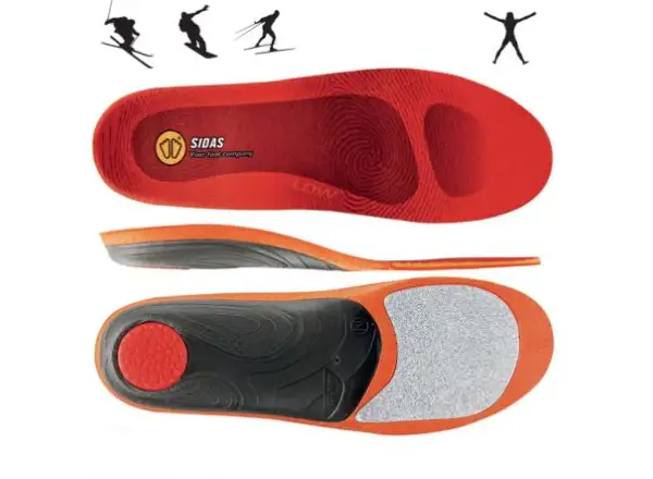 Sidas 3feet Winter Low insoles low arch 1 pair