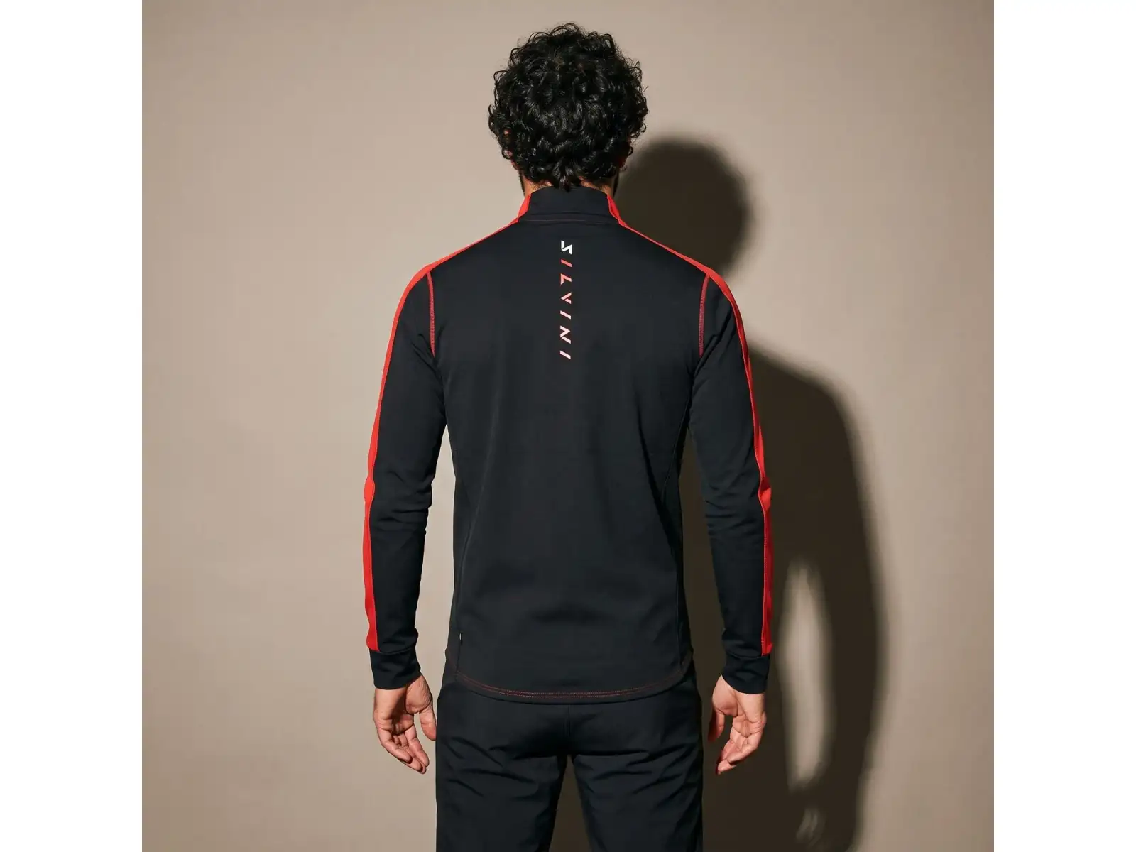 Silvini Arestino men's jacket Ruby/Black