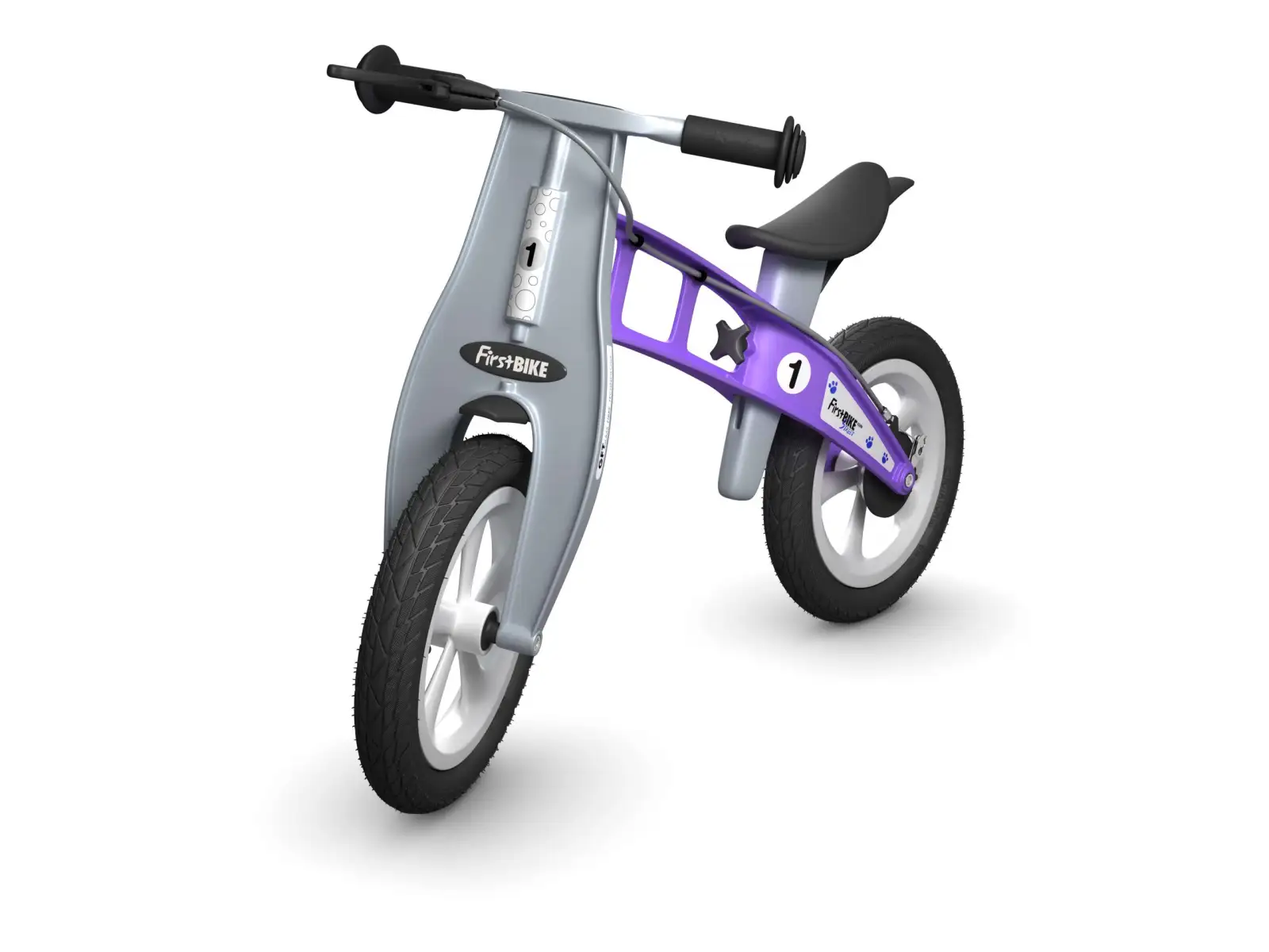 First Bike Street children's balance bike purple