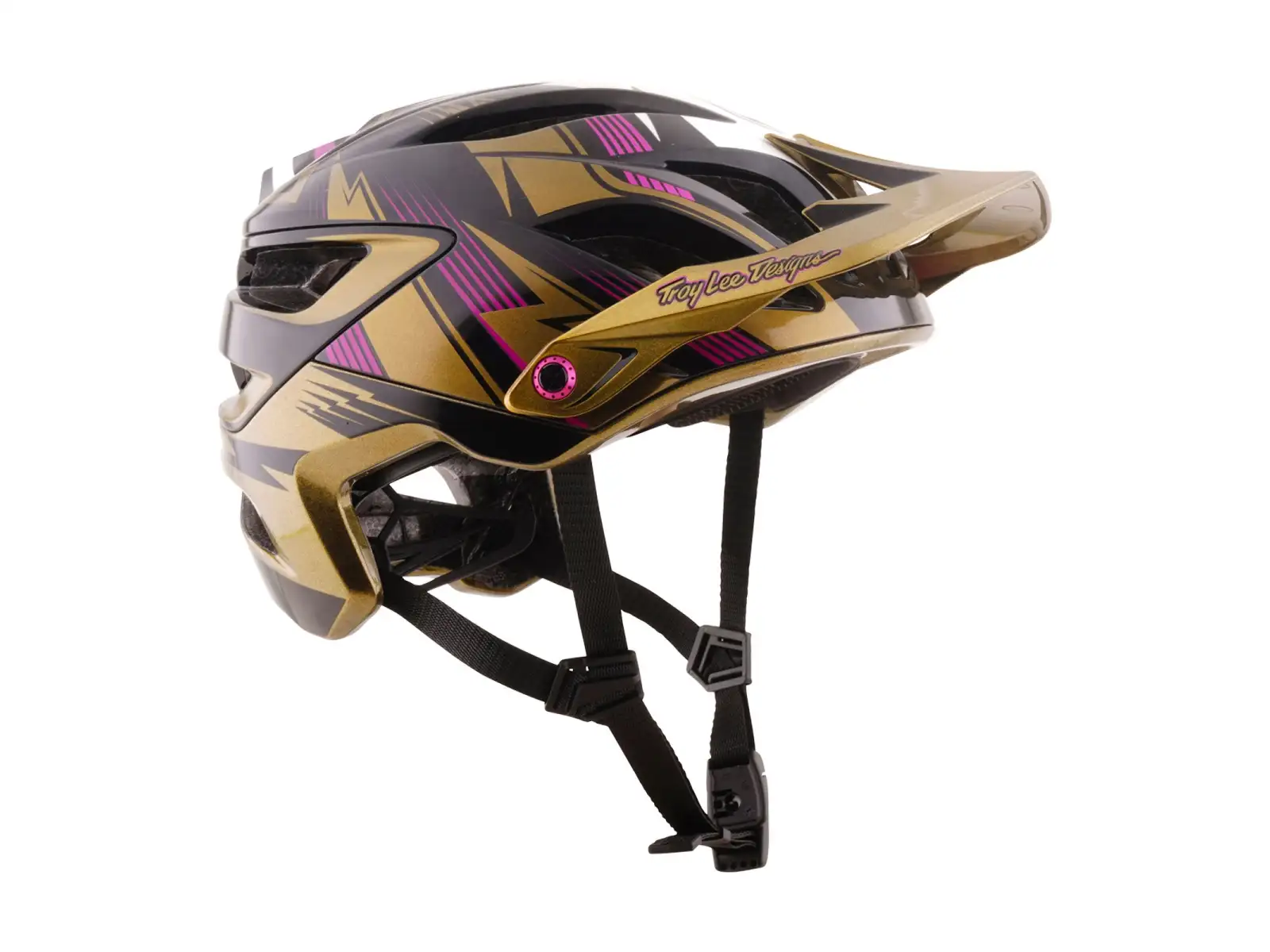 Troy Lee Designs A3 MIPS Cyclops helmet Gold/Black