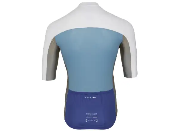 Silvini Stelvio men's jersey short sleeve Cloud/Blue