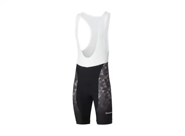 Shimano Team Bib Shorts Grey/Red
