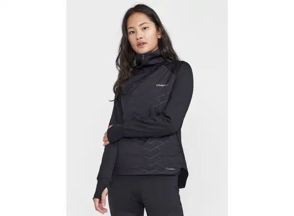 Craft ADV SubZ Sweater women's running jacket Black