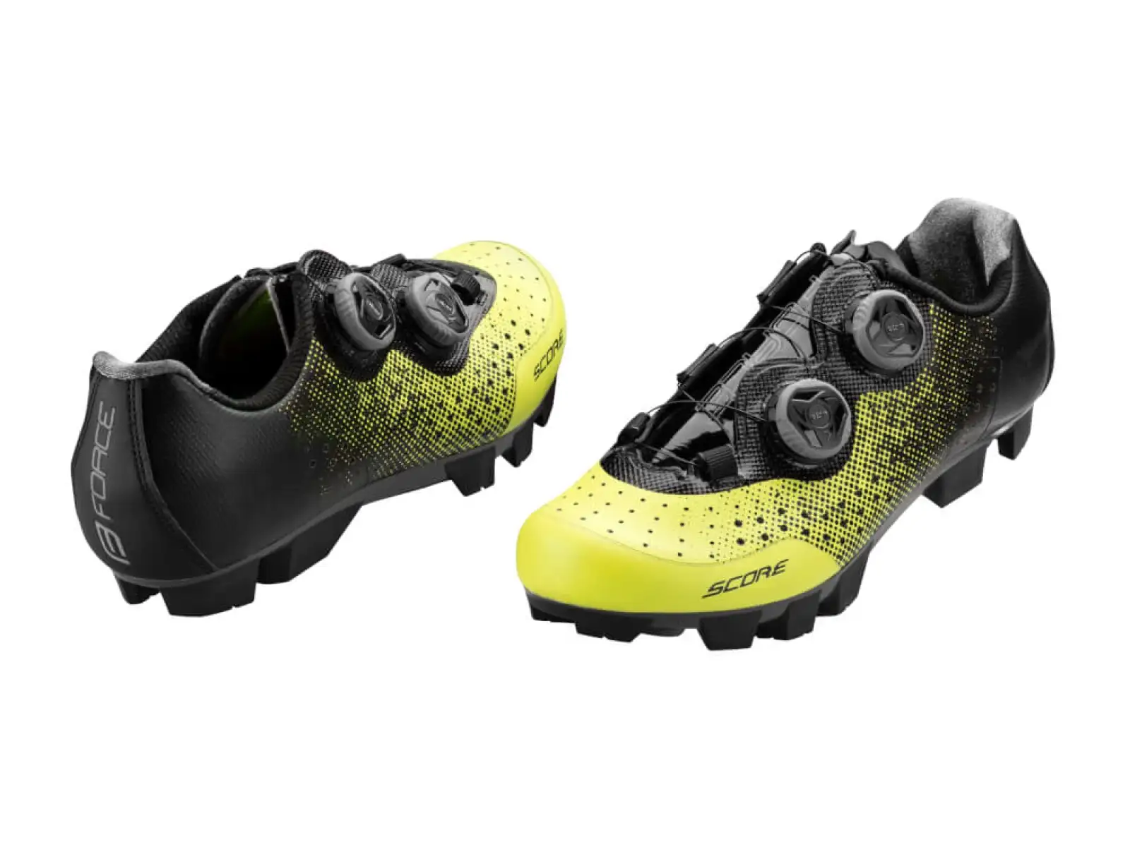 Force Score MTB men's cycling shoes fluo/black