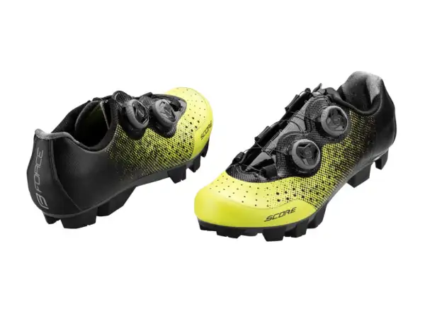 Force Score MTB men's cycling shoes fluo/black