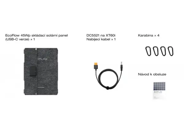 EcoFlow 45W solar panel (Type-C)
