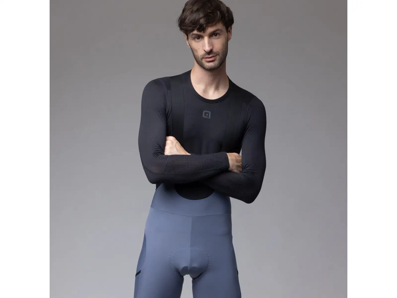 Alé Off Road - Gravel Stones Cargo 2.0 men's winter cycling pants Steel