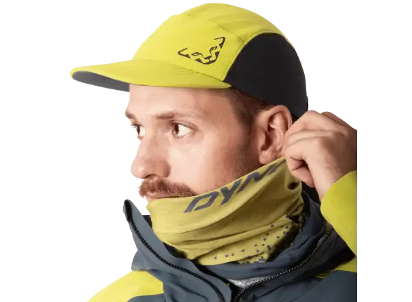Dynafit Graphic Neck Gaiter neck gaiter Golden Lime/Gradient