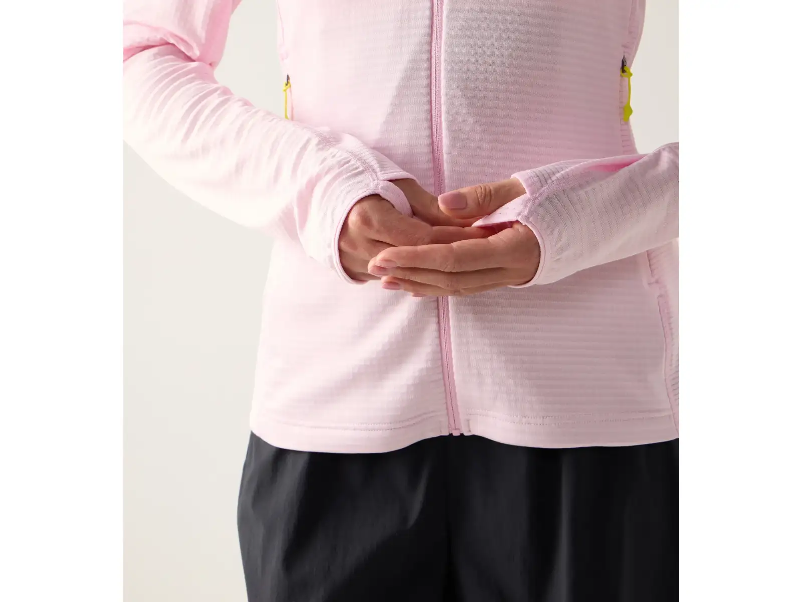 Haglöfs L.I.M Mid Multi Hood women's hooded sweatshirt Fresh Pink