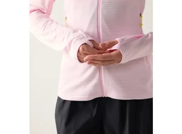 Haglöfs L.I.M Mid Multi Hood women's hooded sweatshirt Fresh Pink