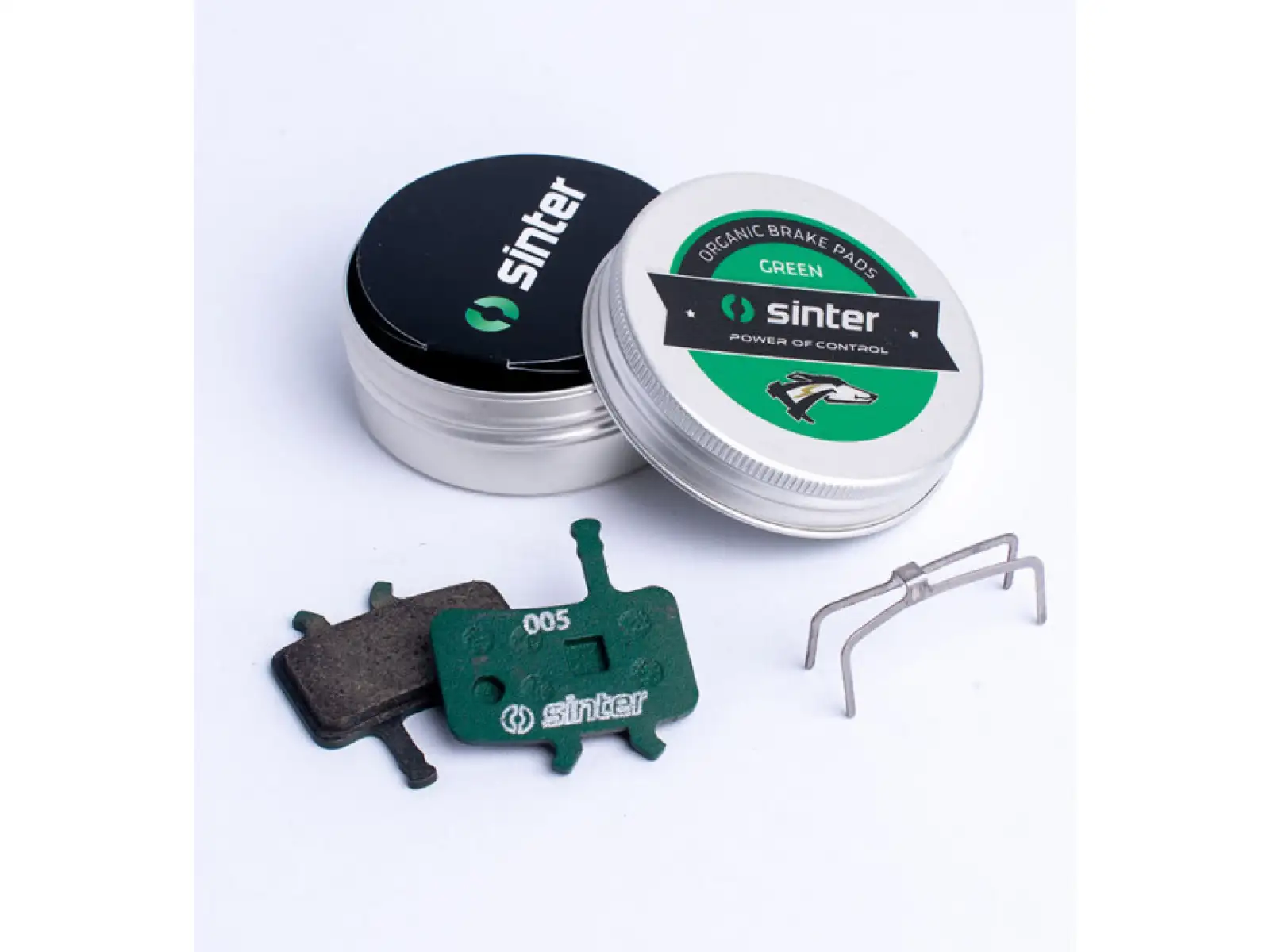 Sinter Avid Juicy, BB7 brake pads polymer green