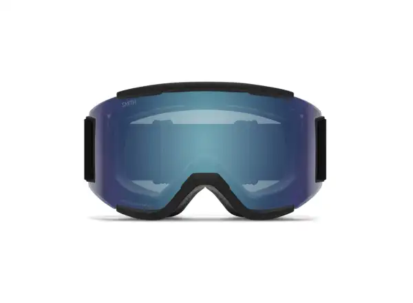 Smith Squad ski goggles Black / ChromaPop Everyday Blue Mirror + Yellow