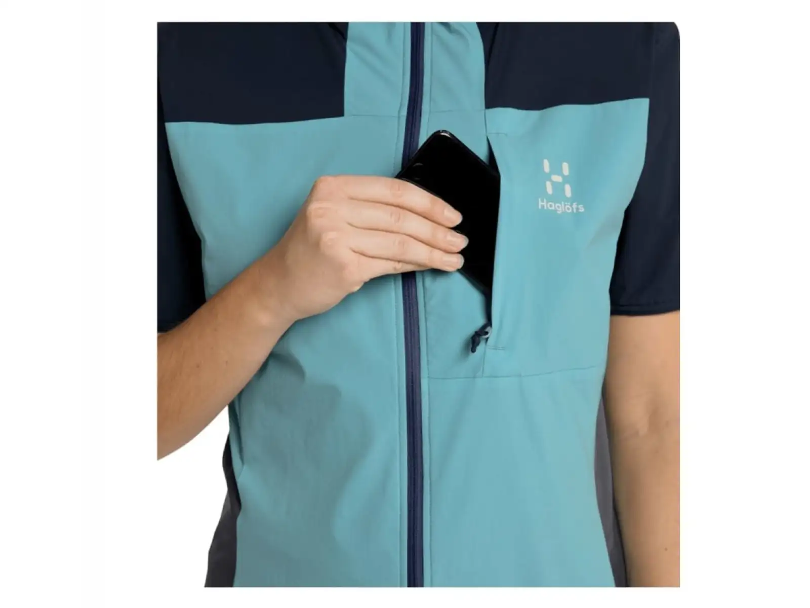 Haglöfs L.I.M. Alpha women's vest blue