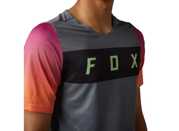 Fox Flexair Arcadia men's jersey short sleeve Pewter