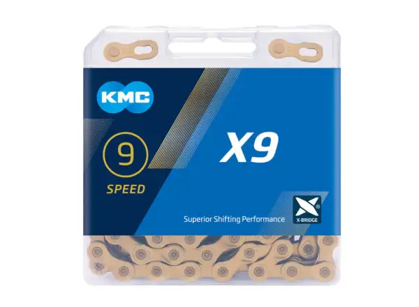 KMC chain X9 Gold 114 links