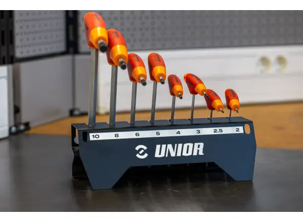 Unior set of hex keys with handle without ball