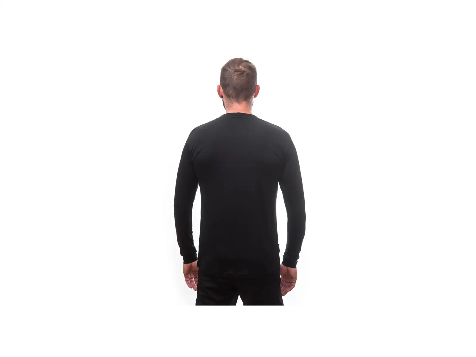Sensor Merino Active PT Van Life men's long sleeve shirt černá