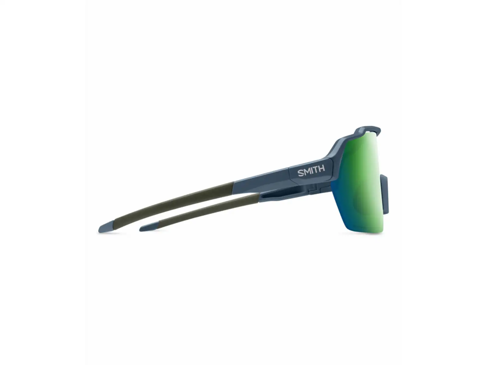Smith Shift Split Mag cycling glasses Matte Stone/Moss/ChromaPop Green Mirror