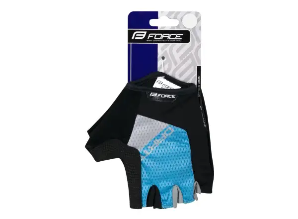 Force Darts Gel gloves without fastening blue/grey