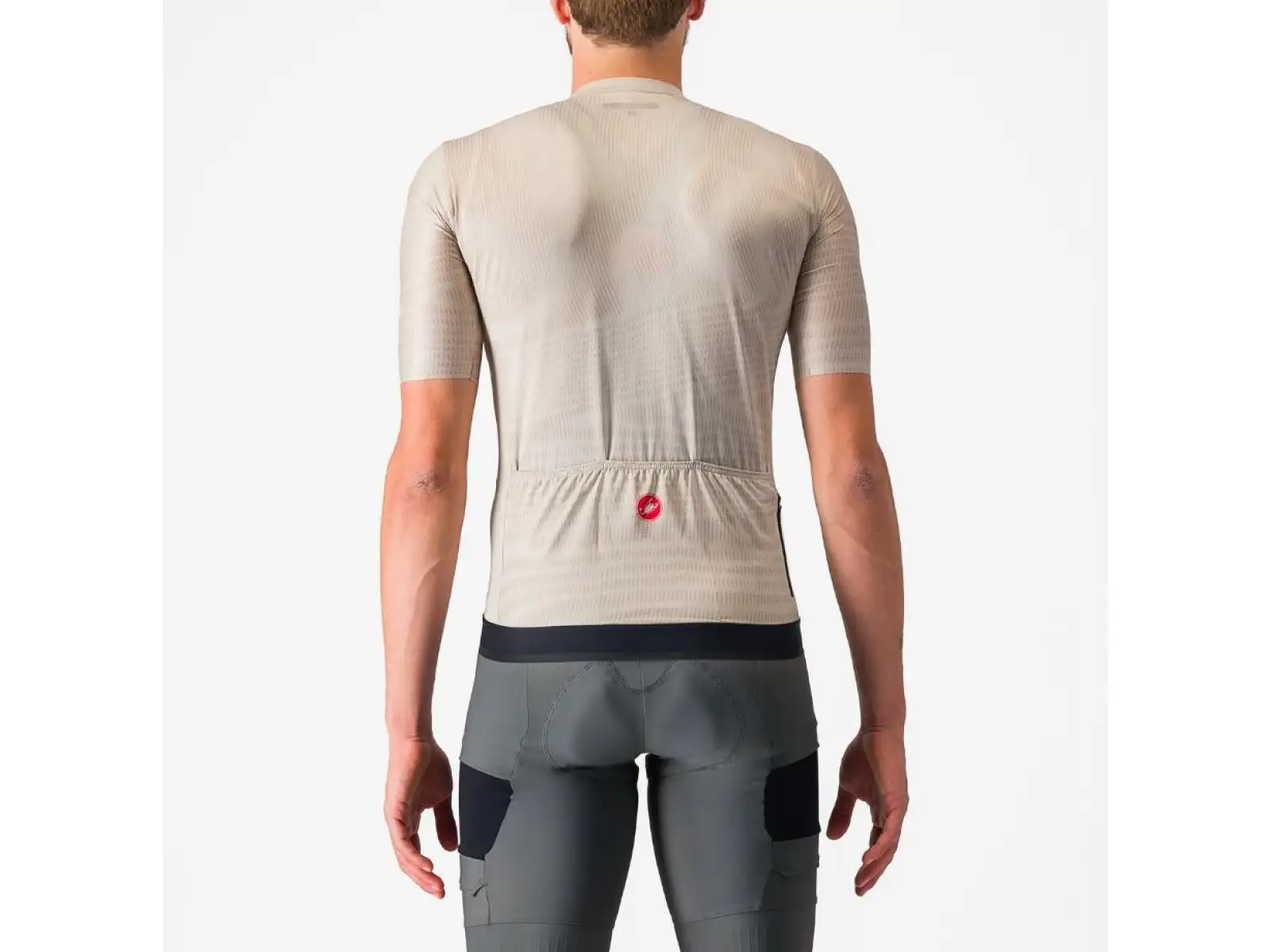 Castelli Unlimited Endurance men's jersey short sleeve Silver Moon