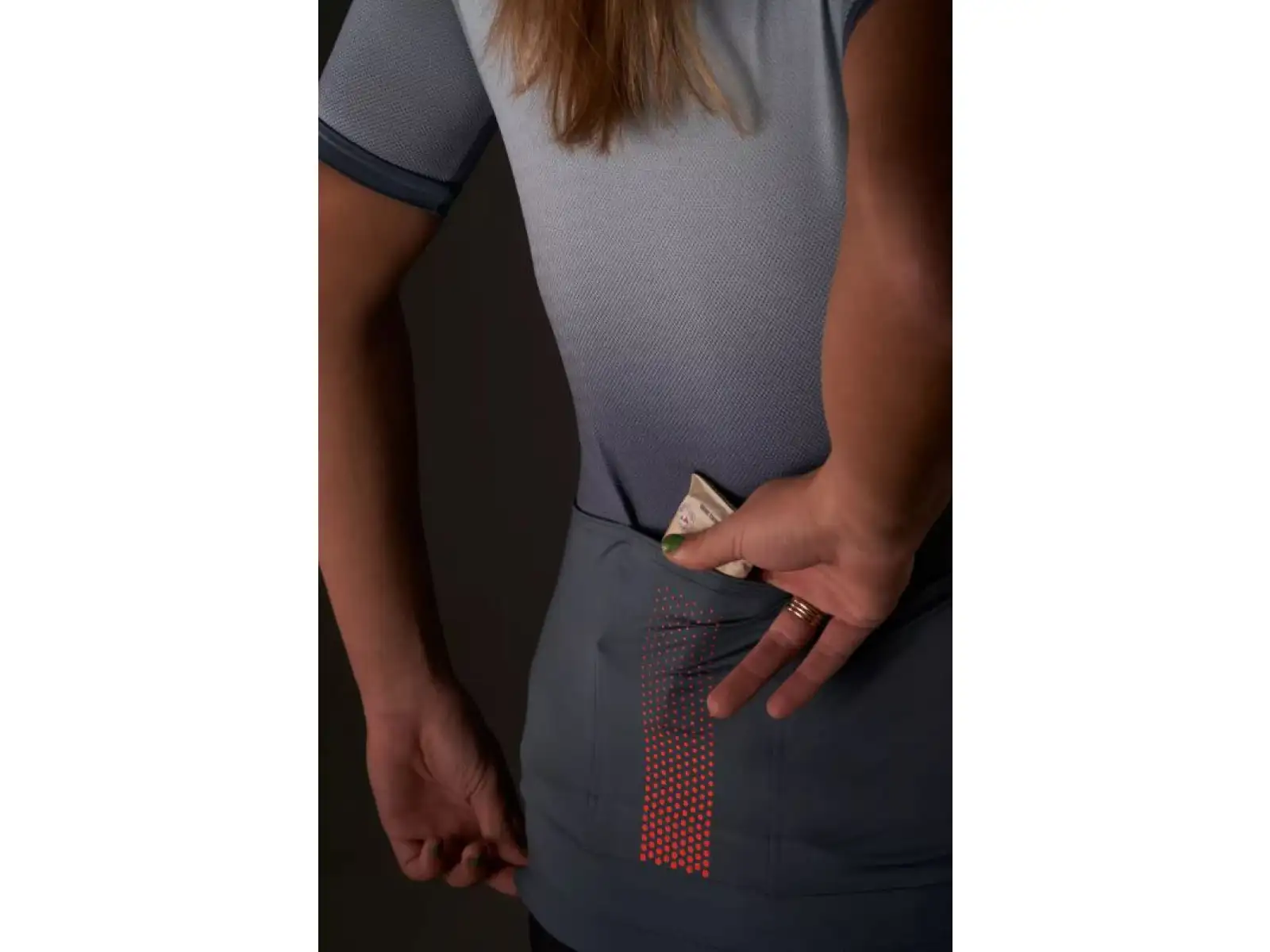 Mavic Essential Graphic women's jersey short sleeve Orion Blue/Celeste SAMPLE