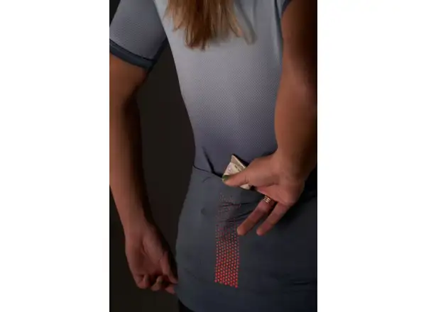 Mavic Essential Graphic women's jersey short sleeve Orion Blue/Celeste SAMPLE