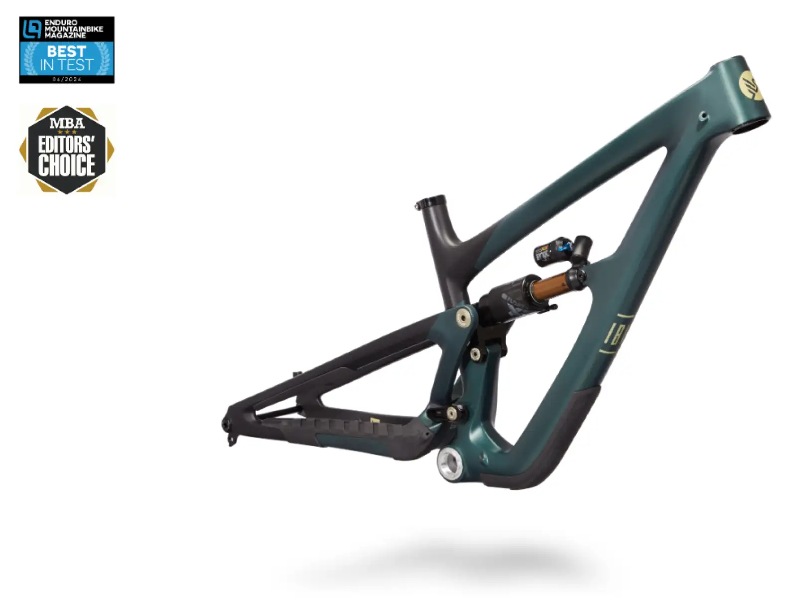 Ibis HD6 Deore full-suspension mountain bike Green