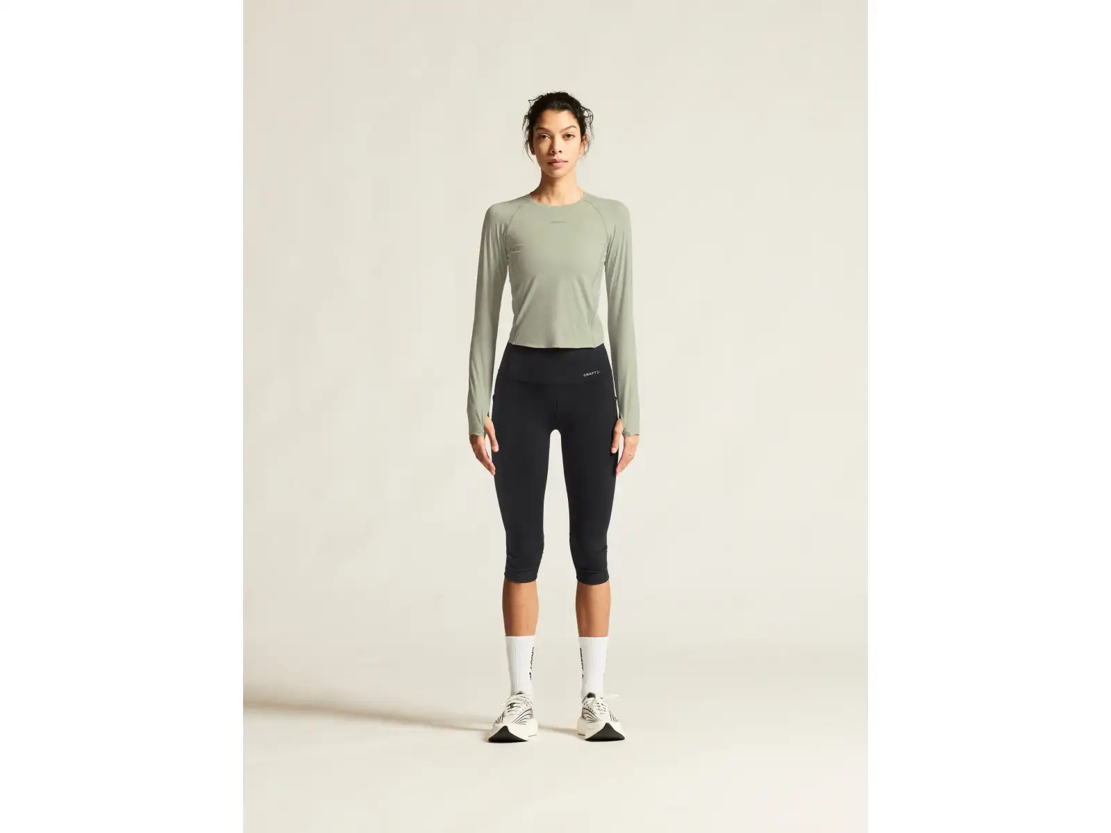 Craft Hypervent Tight women's long sleeve shirt grey