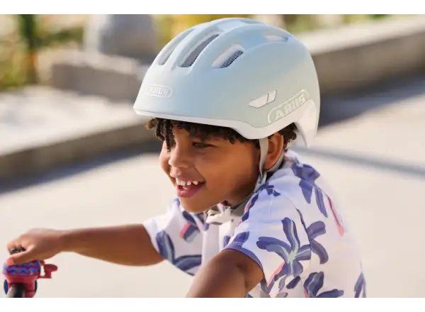 Abus Smiley 3.0 Ace LED children's helmet Pure Mint