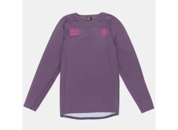 Troy Lee Designs Skyline Radioscape men's jersey long sleeve Deep Purple