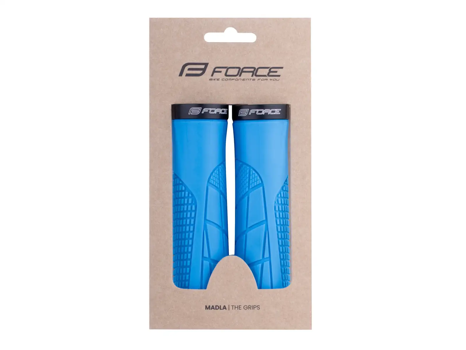 Force Orix rubber grips blue