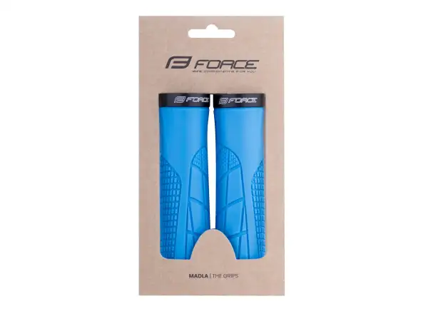 Force Orix rubber grips blue