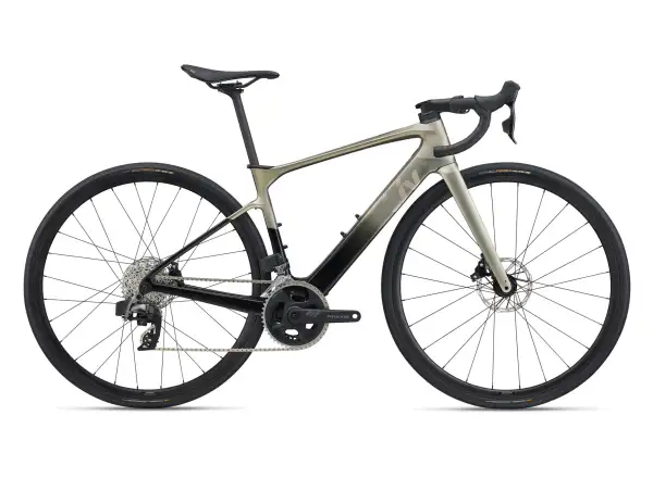 Liv Avail Advanced E+ Elite 2 road e-bike Golden Haze