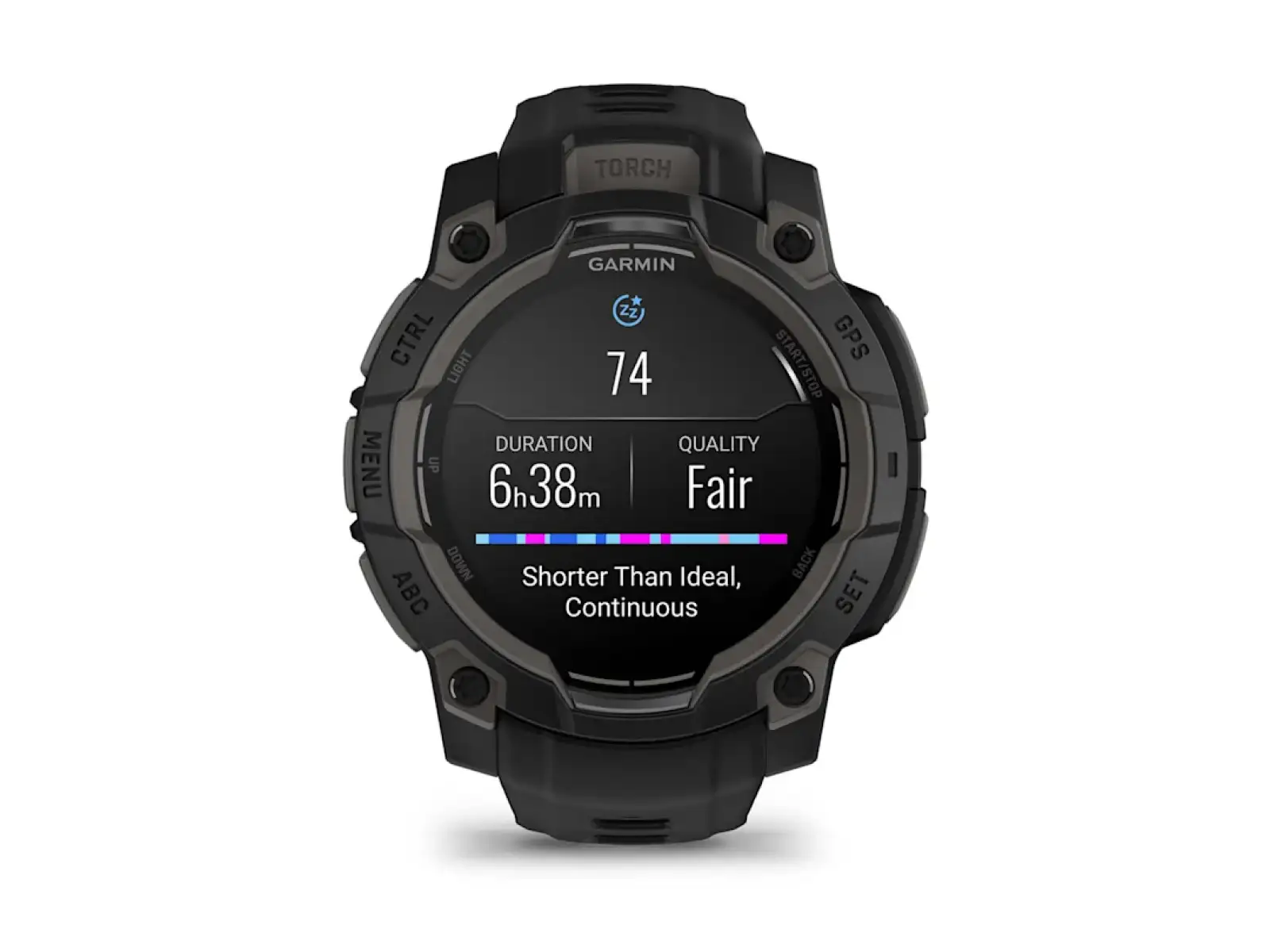 Garmin Instinct 3 Amoled 45 mm smartwatch Black/Black band