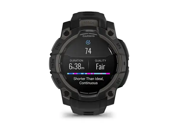 Garmin Instinct 3 Amoled 45 mm smartwatch Black/Black band